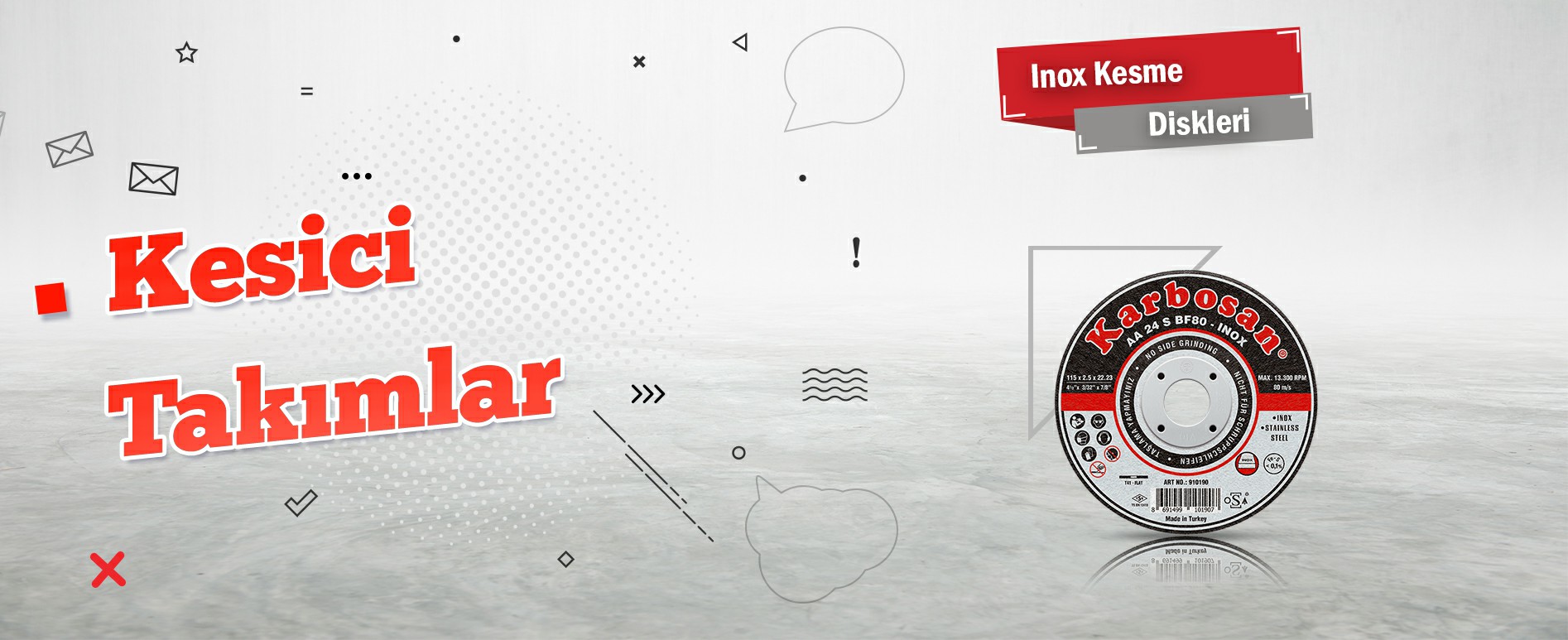 Çorlu İnox Kesme Diskleri