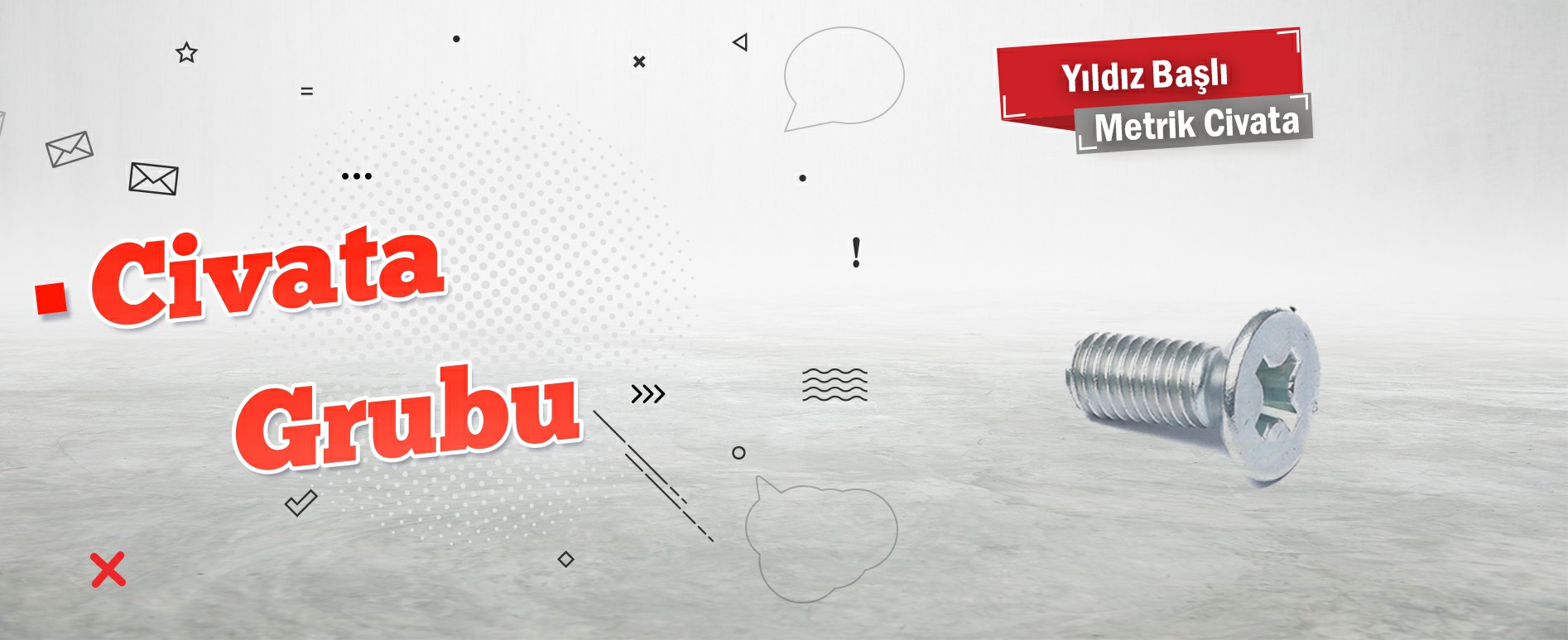 Çorlu Yıldız Başlı Metrik Civata